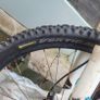 CUBE Mountain Buke, parts only. Handlebar, grips, tyre Image 2