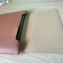 (2 in 1) Leather 14inch Laptop Case + Stand Image 2
