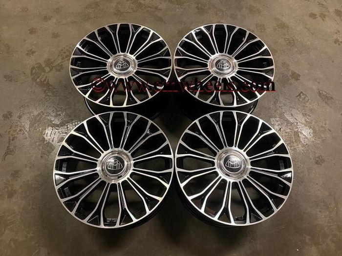 20" Inch Maybach 2 Style Alloy Wheels Mercedes C E A S Class 5X112 W204 W205 W212 W213 W221 W222