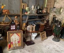 Job lot of antiques