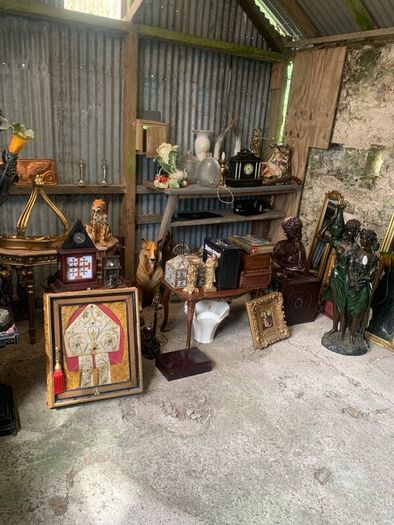 Job lot of antiques