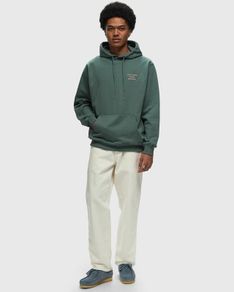 Drole De Monsieur Hoodie - Dark Green