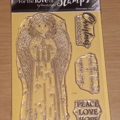 Christmas Angel card stamp set