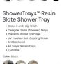 Slate shower trays all sizes ,shapes colour, place offer  for price Image 3