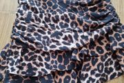skirt leopard new size 8