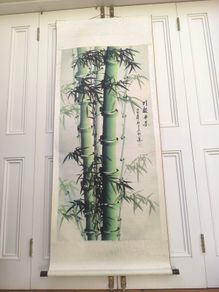 XL bamboo watercolour