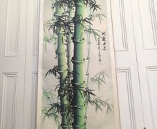 XL bamboo watercolour