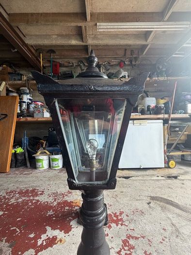 Vintage 1933 Harte Wexford Garden Lamp Posts