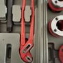 Never used heavy duty pipe threading cutting screwing set in hard case Image 8