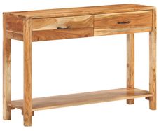 Sideboard 110x30x75 cm Solid Acacia Wood
