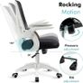 NEW SALE | Ergonomic Office Chair Desk Chair For Home Office, Adjustable Mesh Chair, Swivel Computer Chair With 90 Degree Flip-up Armrest & Lumbar Support Image 3