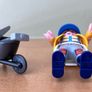 Vintage Playmobil 1992 Female Construction Worker & Tools Image 2