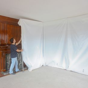 Screening Material Flame Retardant Highly Cost Effective Temporary Screen For All Refurb Work.