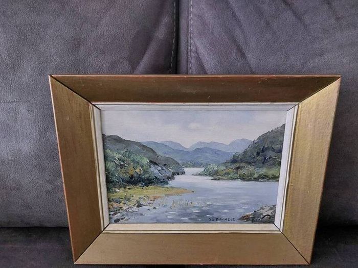 2 oil paintings- signed D. O'Donnell