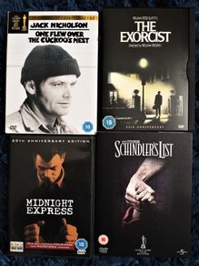 Schindler's List / The Exorcist / Midnight Express / One Flew Over the Cuckoo's Nest