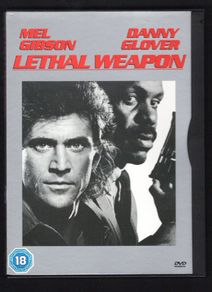 Lethal Weapon DVD Movie staring Mel Gibson & Danny Glover