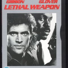 Lethal Weapon DVD Movie staring Mel Gibson & Danny Glover