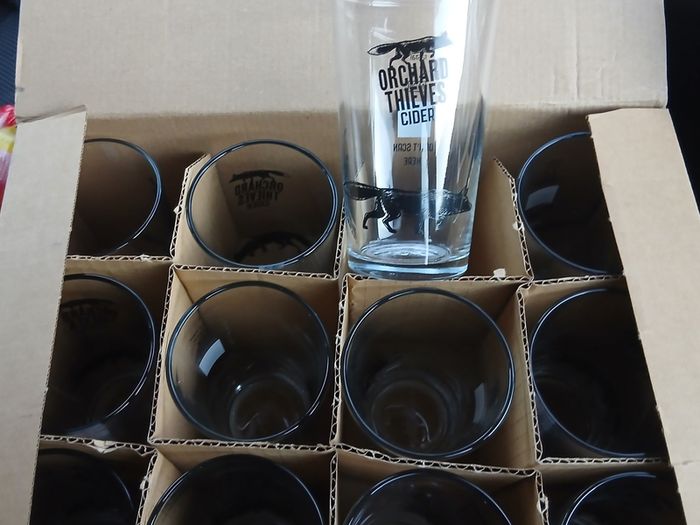 Orchard Thieves Half Pint Glasses