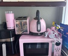 Pink kitchen appliances bundle