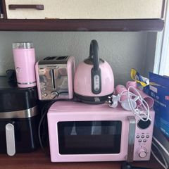 Pink kitchen appliances bundle