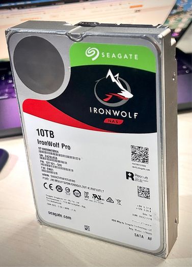10TB Seagate Ironwolf Pro NAS