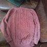 hand knitted aran Image 2
