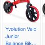 yvolution velo junior balance bike Image 9
