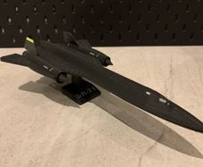 SR-71 Blackbird 3D printed (Free Postage)