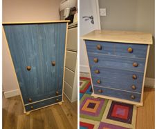 Chest of drawers & Wardrobe