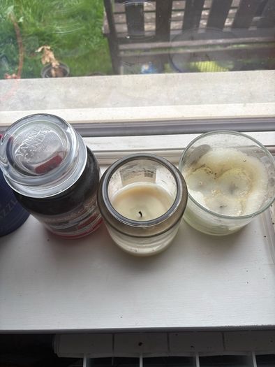 empty candle jars