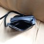 Texier Black Leather Vintage Cross Body Bag Image 7