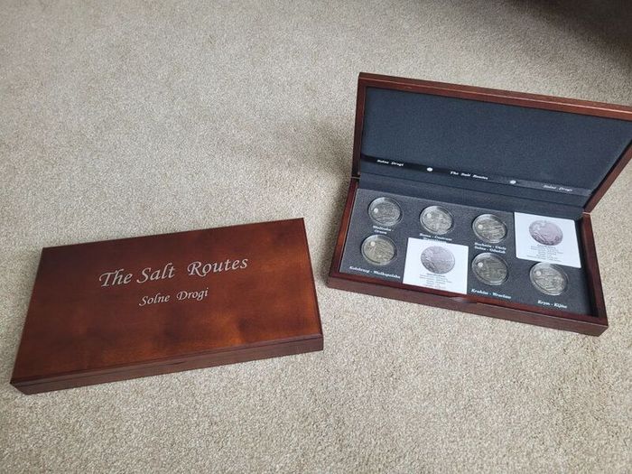 The salt routes silver coin set