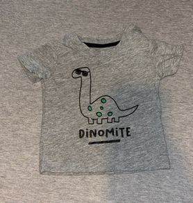 Baby Dinomite Top 3-6 months