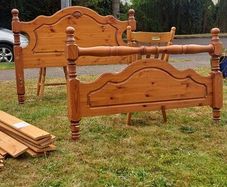 Double bed frame