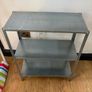 3Tier Galvanised Metal Shelf Unit Image 2