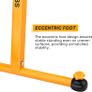 2-Pack Folding Roller Stand - Heavy Duty 250 LBS Load Capacity - 27.8-43'' Adjustable Height - for Table Saw Outfeed Woodworking Image 7