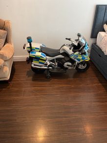 Children's electric police bike