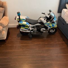 Children's electric police bike