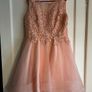 Confirmation dress - Blingalicious peach dress Image 4