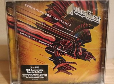 Judas Priest Screaming For Vengeance 30 Anniversary CD & DVD Album