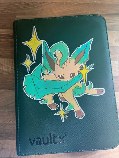 leafon 9 pocket vaultx Pokemon binder