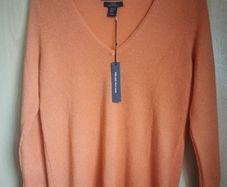 BNWT - TAHARI 100% 2-ply cashmere Jumper UK 10