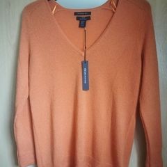 BNWT - TAHARI 100% 2-ply cashmere Jumper UK 10
