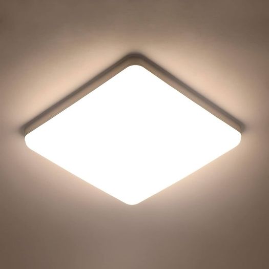 NEW SALE | LED Ceiling Lights 36W, 3300lm Super Bright Square LED Ceiling Light, Daylight White 4000K LED Panel Light for Bedroom Kitchen Hallway Office Dining Room