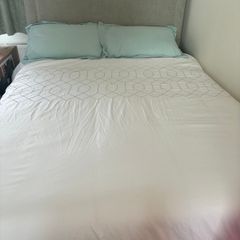 King bed and mattress