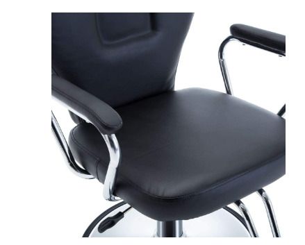 Executive And Adjustable  faux leather  upholstery barber Chair Hairdressing Equipment Operating Chair Black