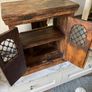 Rustic Indian Jali Solid Wood Cabinet / Accent Sideboard / TV Stand Image 3
