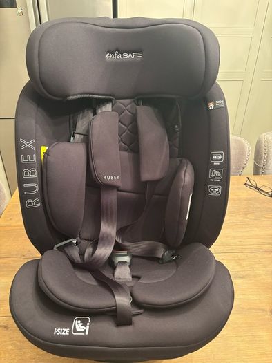Enfasafe Rubex i-Size ISOFix R129 Car Seat Black