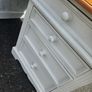 Office Desk white painted wooden top Image 5