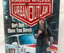 SIGNED Magnus Walker Urban Outlaw First Edition 2017 HB Porsche